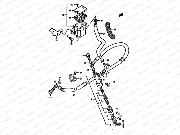 51 - REAR MASTER CYLINDER