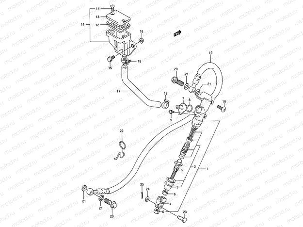 51 - REAR MASTER CYLINDER