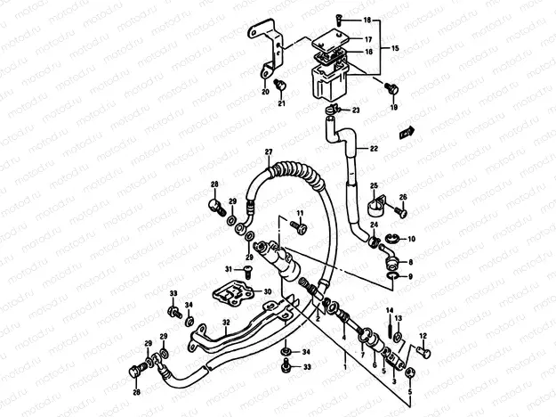 51 - REAR MASTER CYLINDER (MODEL K)