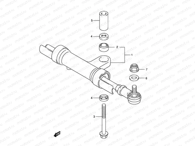 51 - STEERING DAMPER