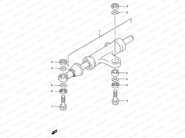 51 - STEERING DAMPER