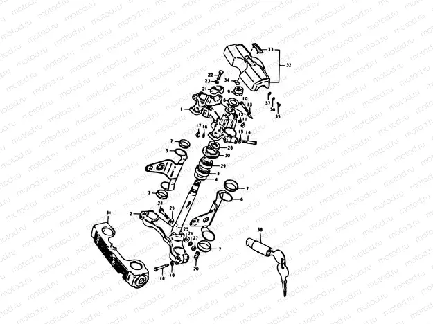 51 - STEERING STEM