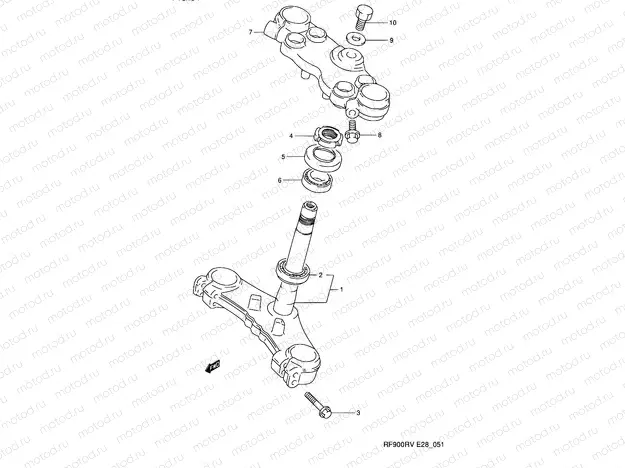 51 - STEERING STEM