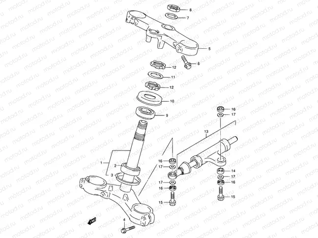 51 - STEERING STEM
