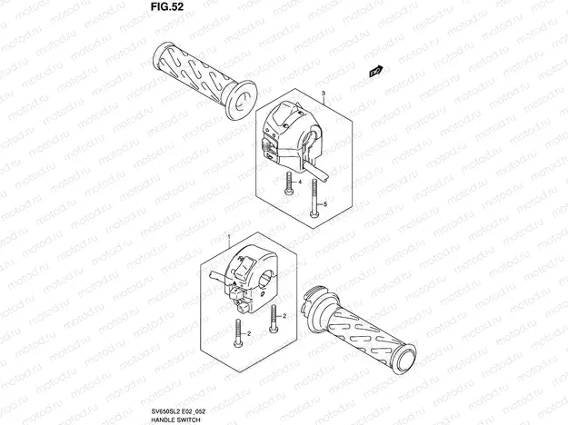 52 - HANDLE SWITCH