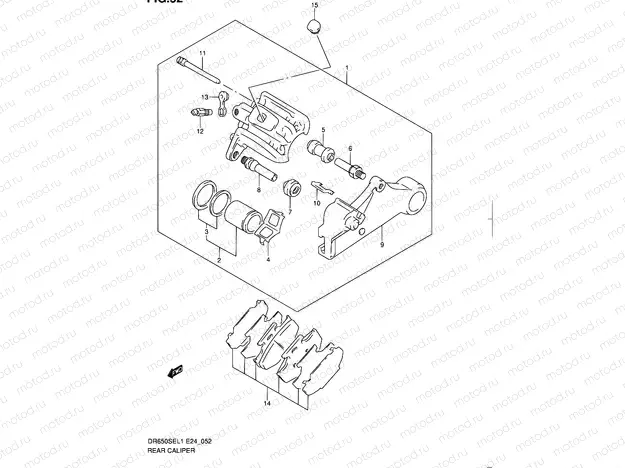 52 - REAR CALIPER
