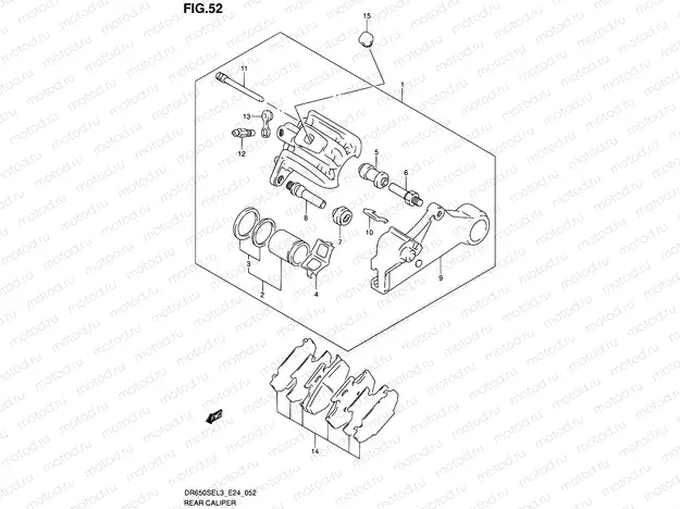 52 - REAR CALIPER