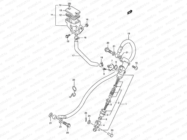 52 - REAR MASTER CYLINDER