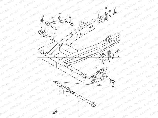 52 - REAR SWINGING ARM