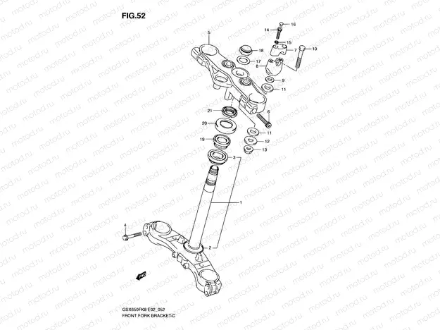 52 - STEERING STEM