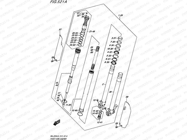 521A - FRONT FORK DAMPER