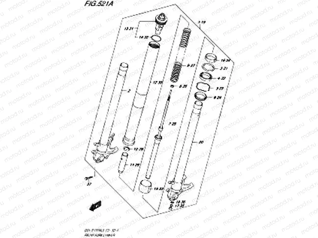 521A - FRONT FORK DAMPER