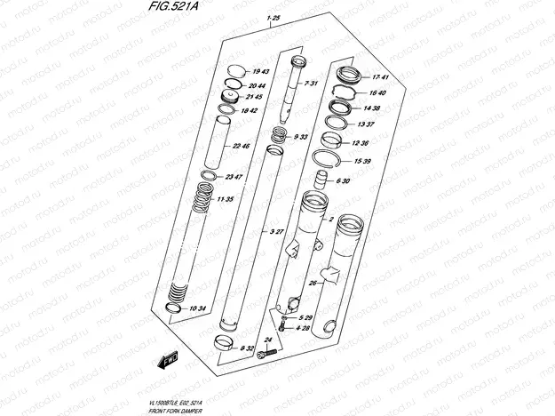 521A - FRONT FORK DAMPER