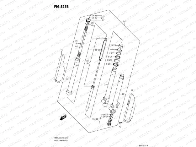 521B - FRONT FORK DAMPER