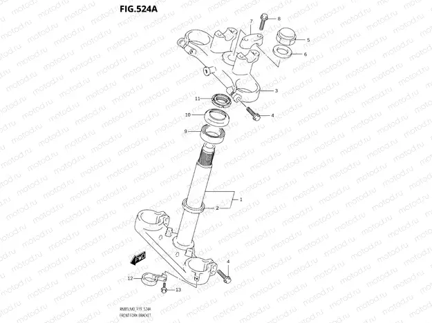 524A - STEM, STEERING