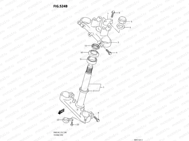 524B - STEERING STEM