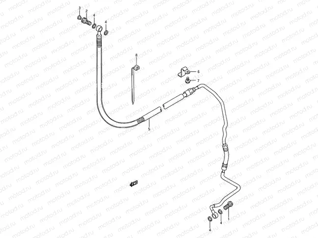 53 - CLUTCH HOSE