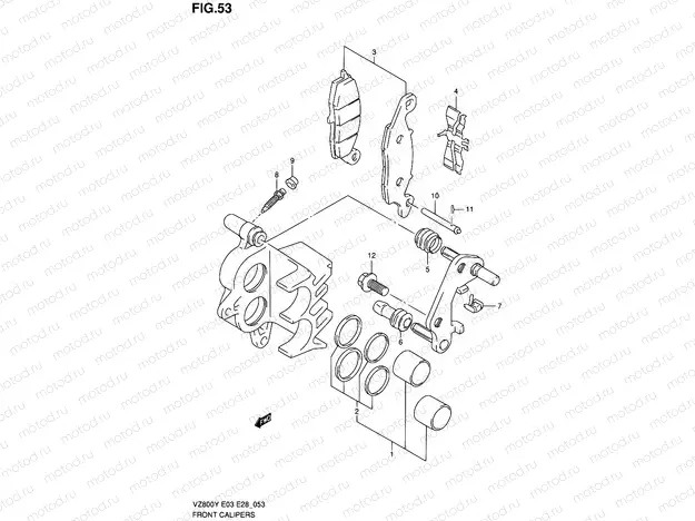 53 - FRONT CALIPER