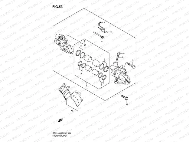 53 - FRONT CALIPER