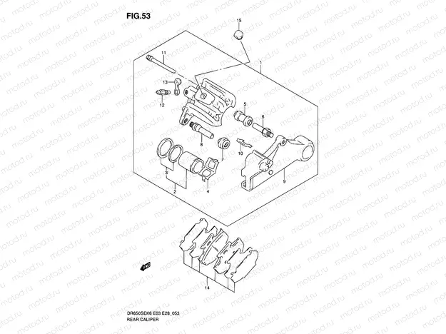 53 - REAR CALIPER