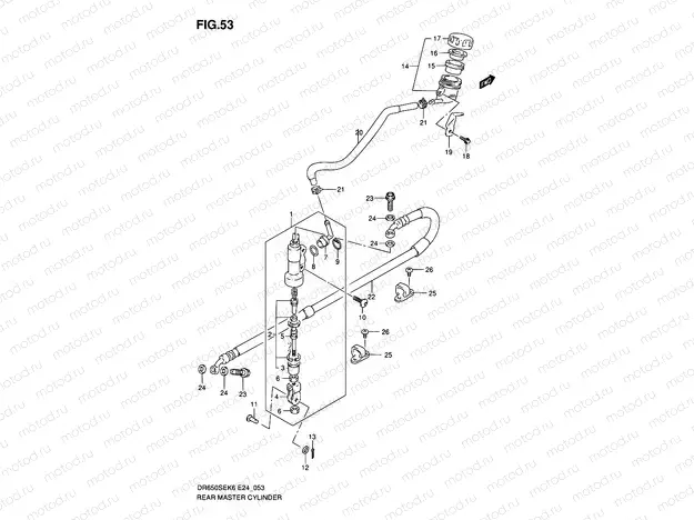 53 - REAR MASTER CYLINDER