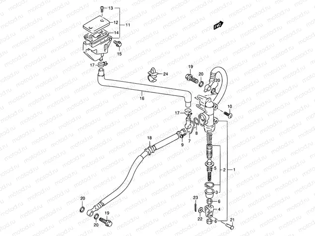 53 - REAR MASTER CYLINDER