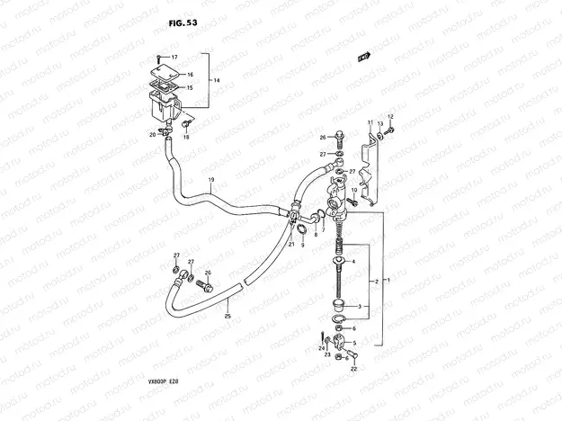 53 - REAR MASTER CYLINDER