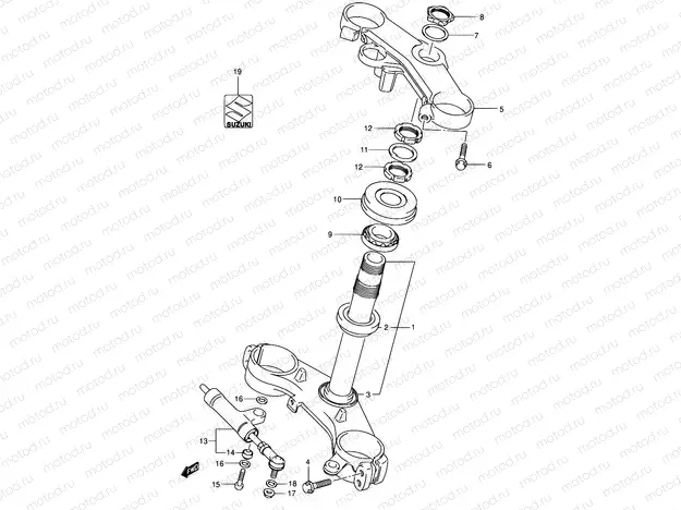 53 - STEERING STEM
