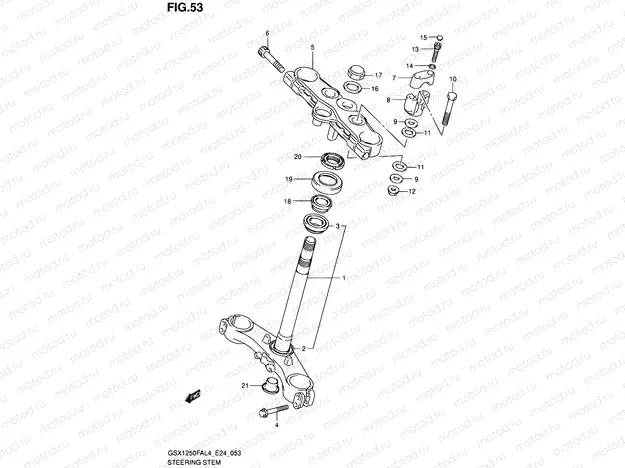 53 - STEERING STEM
