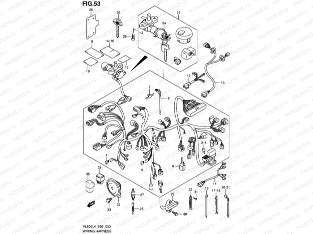 53 - WIRING HARNESS