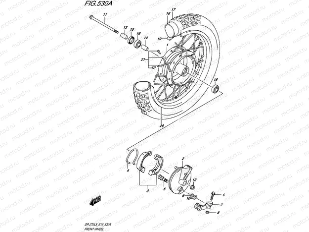 530A - FRONT WHEEL