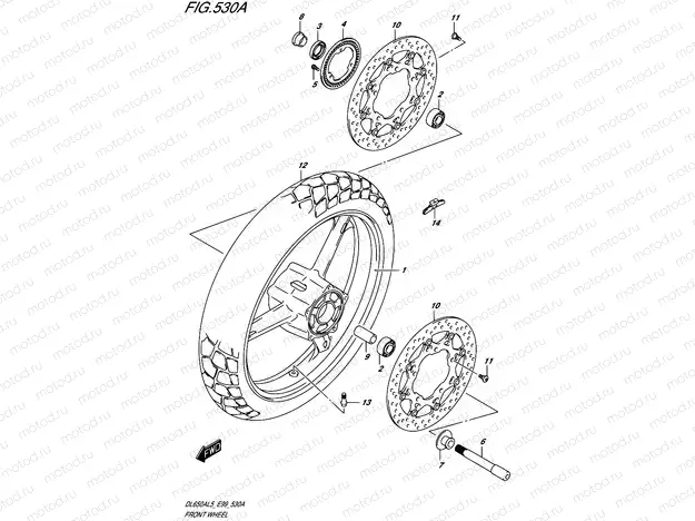 530A - FRONT WHEEL