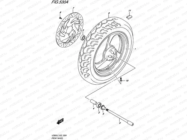530A - FRONT WHEEL