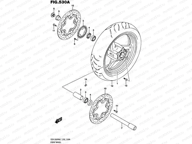 530A - FRONT WHEEL