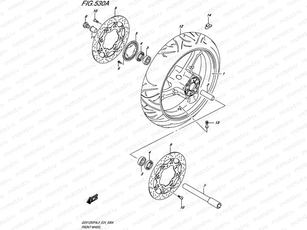 530A - FRONT WHEEL