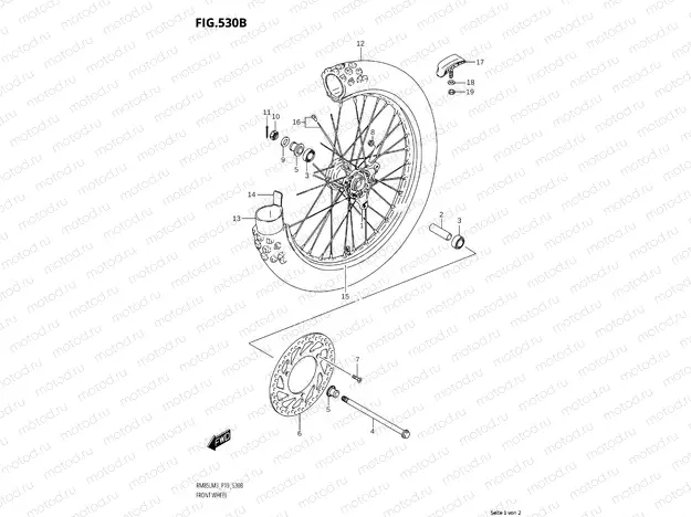 530B - FRONT WHEEL