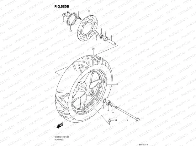 530B - FRONT WHEEL