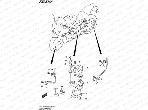 534A - BODY ELECTRICAL