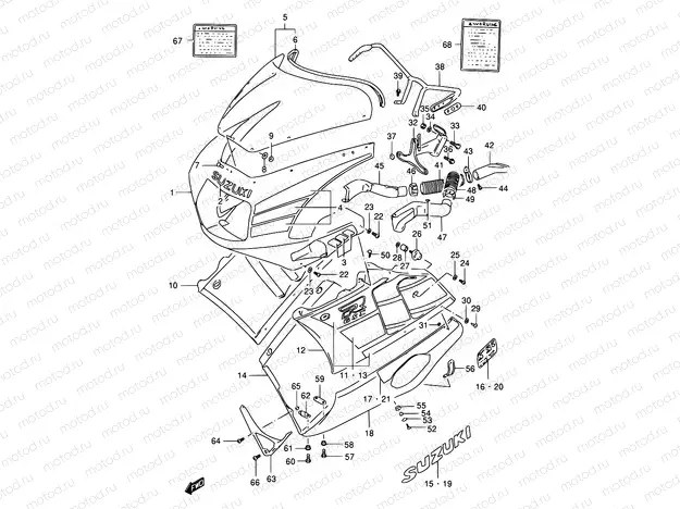 54 - COWLING (MODEL L 3SH)