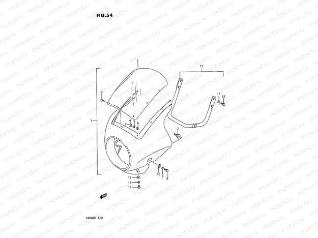54 - COWLING (OPTIONAL)