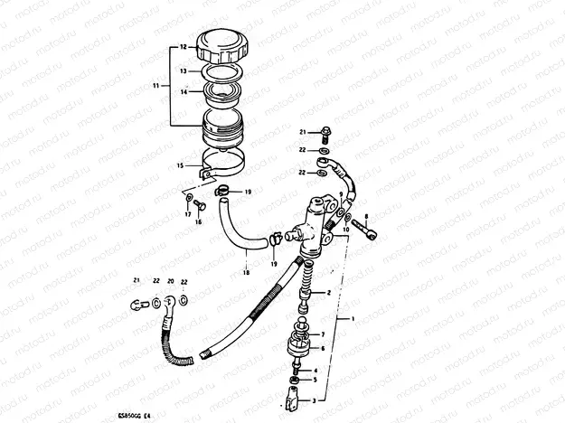 54 - REAR MASTER CYLINDER