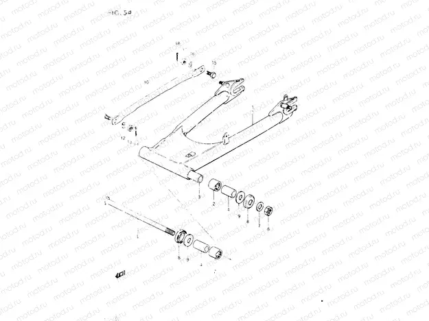 54 - REAR SWINGING ARM