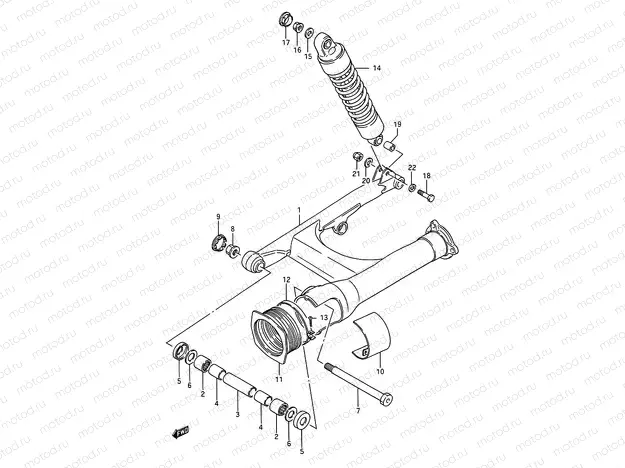 54 - REAR SWINGING ARM