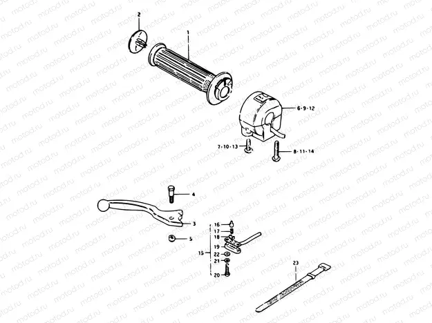 54 - RIGHT HANDLE SWITCH