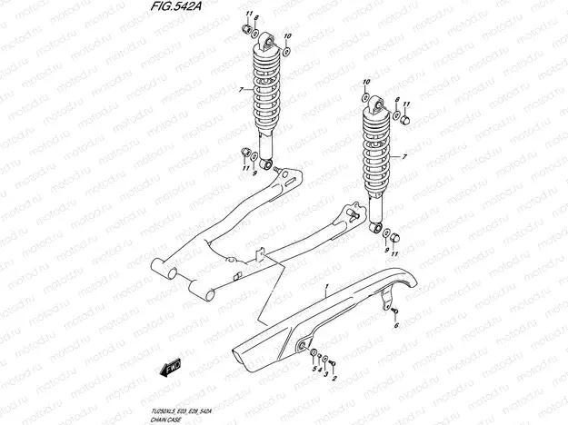 542A - CHAIN CASE