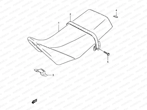 54B - SEAT (MODEL R P31)
