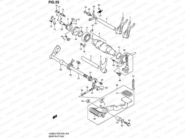 55 - GEAR SHIFTING