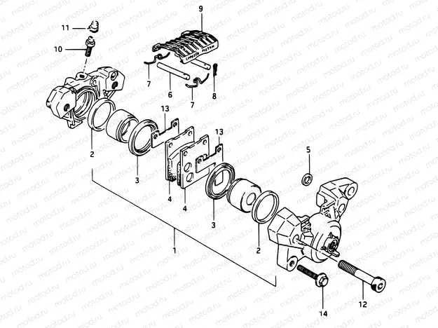 55 - REAR CALIPERS