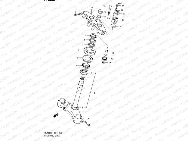 55 - STEERING STEM