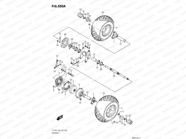 550A - REAR WHEEL